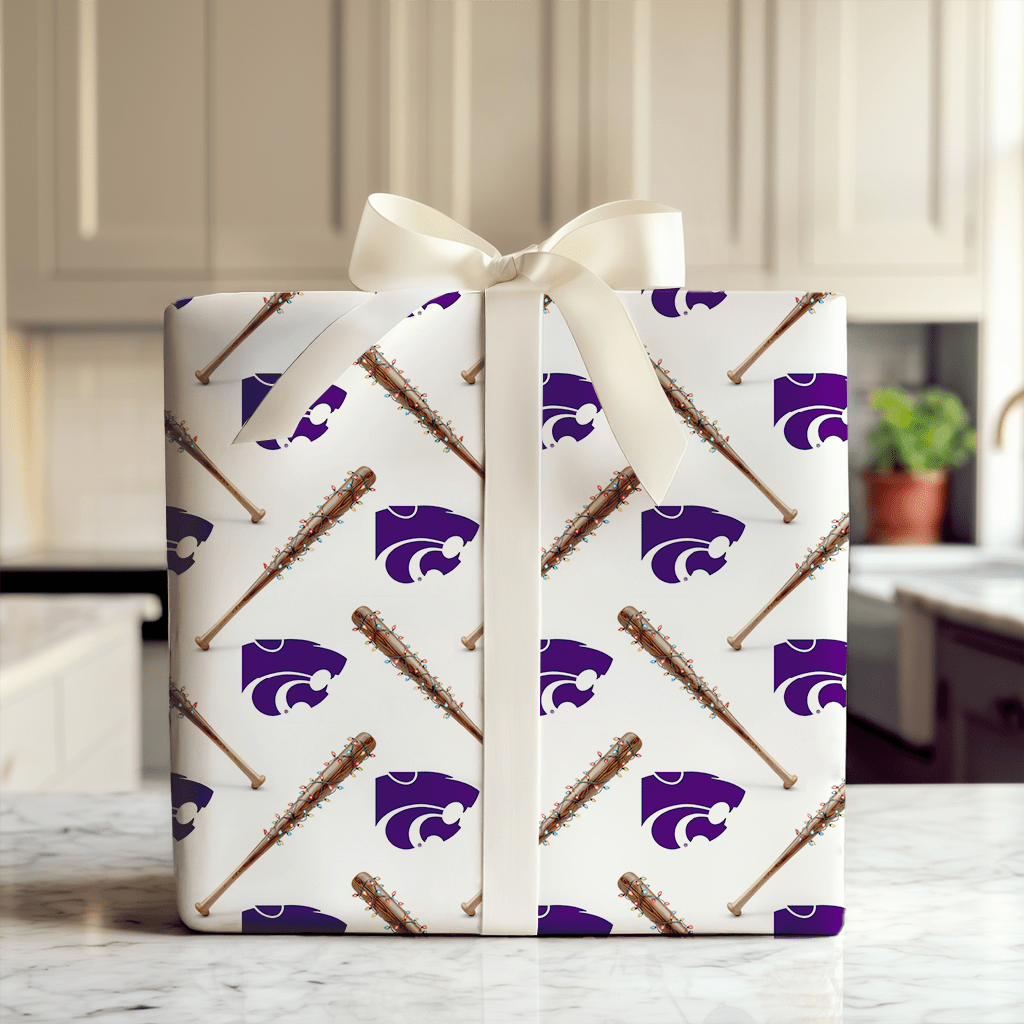 Wildcat Holiday Sluggers - Wrapping Paper - Aspen & Arlo