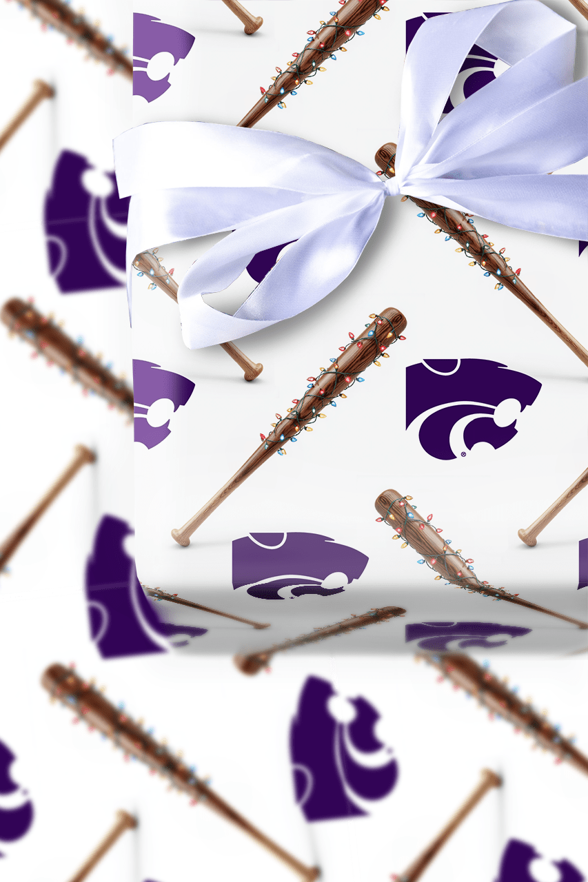 Wildcat Holiday Sluggers - Wrapping Paper - Aspen & Arlo