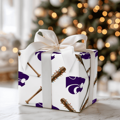 Wildcat Holiday Sluggers - Wrapping Paper - Aspen & Arlo