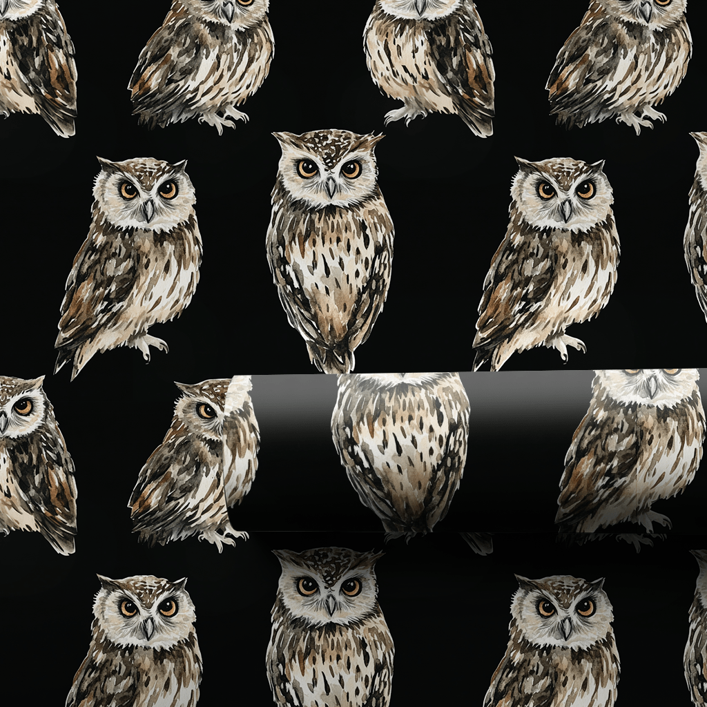 Know It Owl - Wrapping Paper - Aspen & Arlo