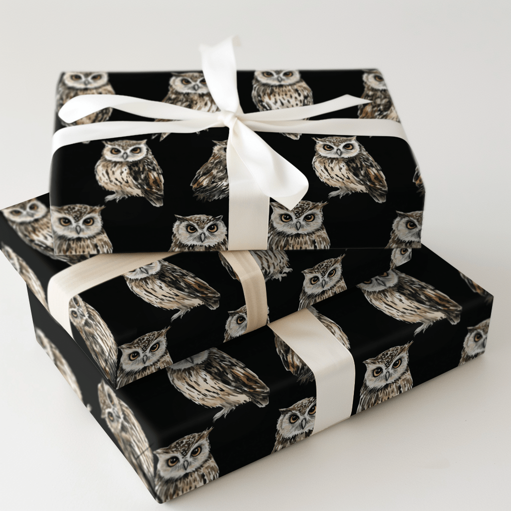 Know It Owl - Wrapping Paper - Aspen & Arlo
