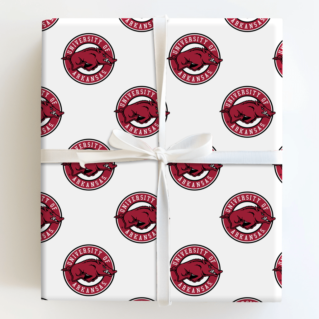 Circled Arkansas - Wrapping Paper - Aspen & Arlo