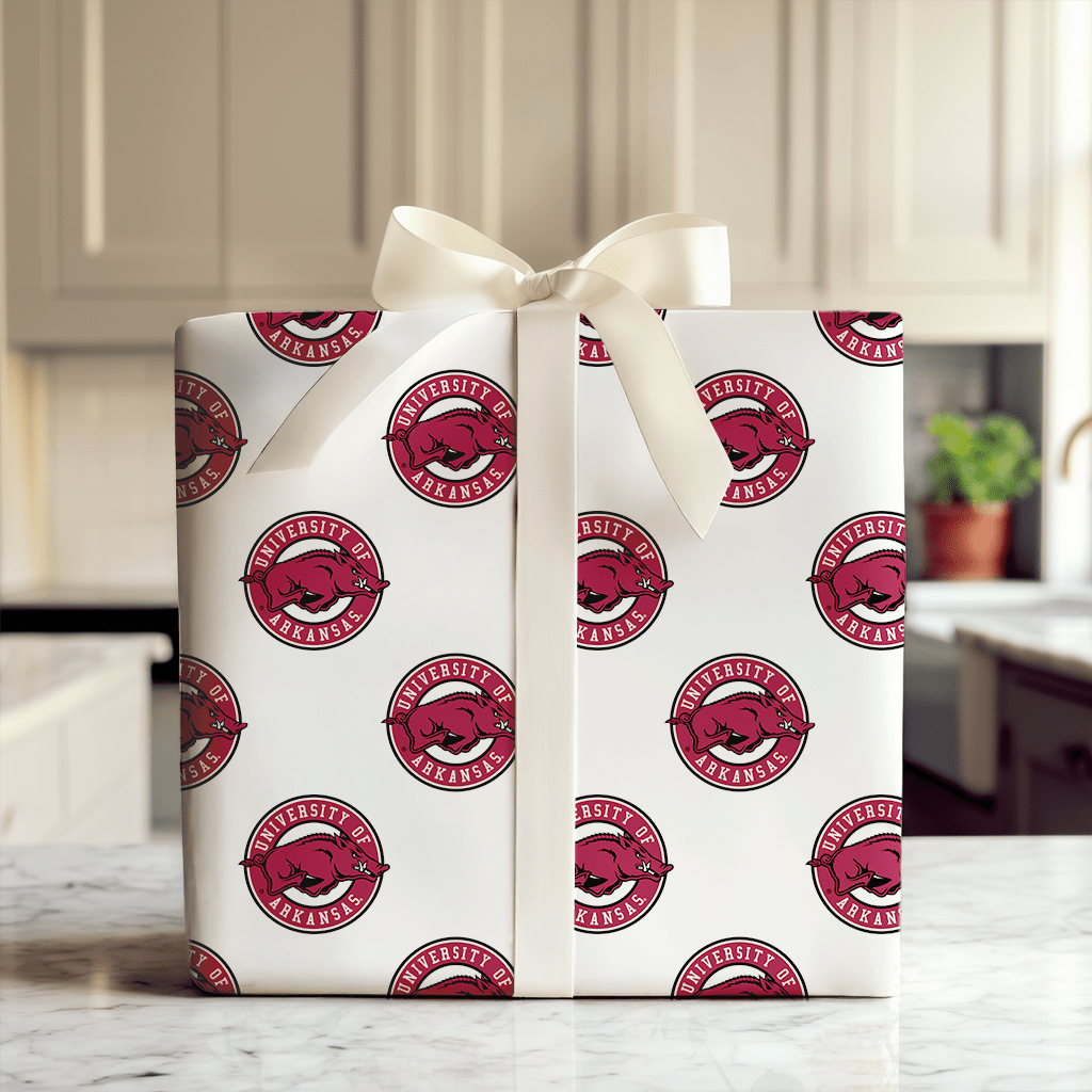 Circled Arkansas - Wrapping Paper - Aspen & Arlo