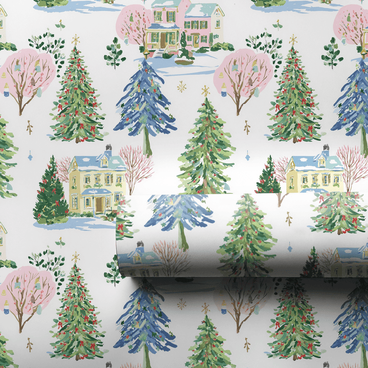 Lolipop Village - Wrapping Paper - Aspen & Arlo