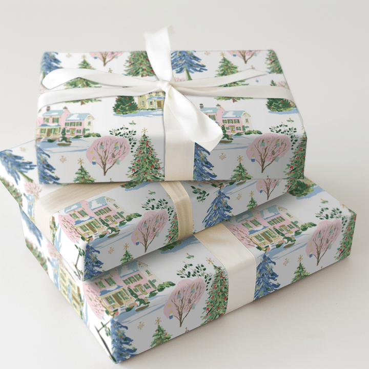 Lolipop Village - Wrapping Paper - Aspen & Arlo