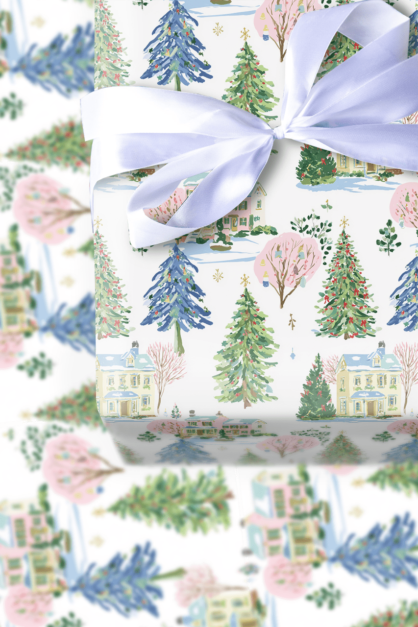 Lolipop Village - Wrapping Paper - Aspen & Arlo