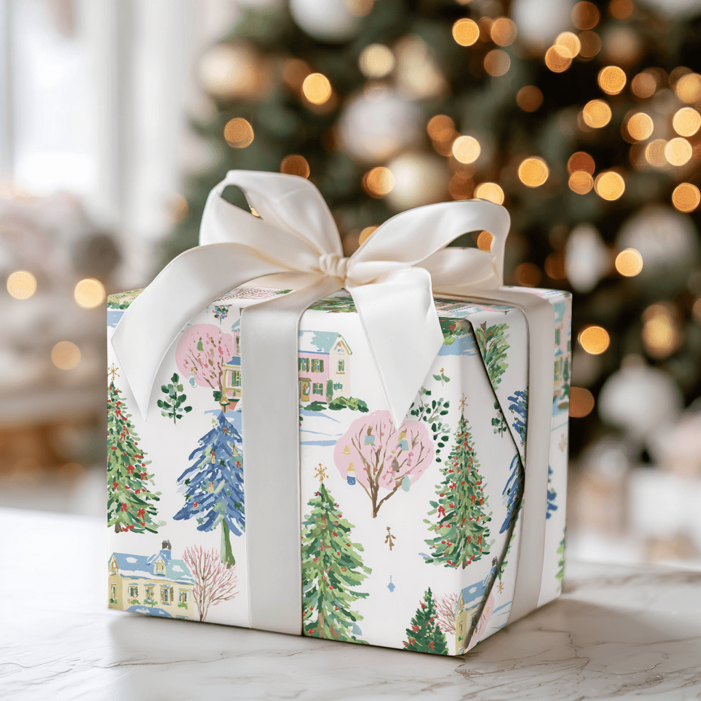Lolipop Village - Wrapping Paper - Aspen & Arlo