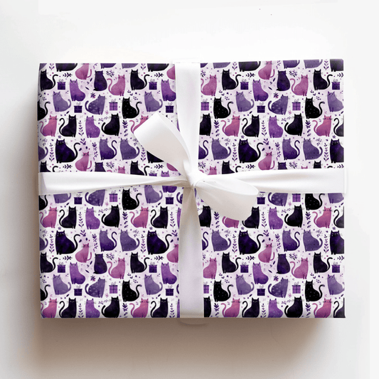 Poised in Purple - Wrapping Paper - Aspen & Arlo