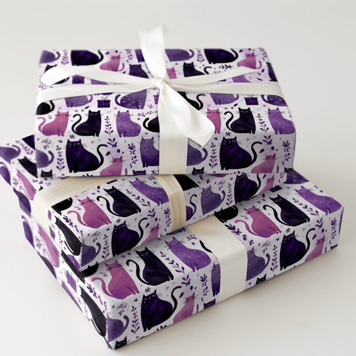 Poised in Purple - Wrapping Paper - Aspen & Arlo