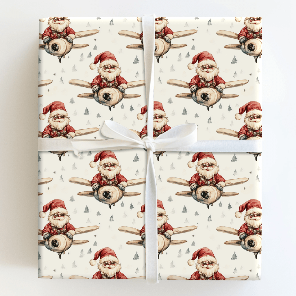 Sleigh Rider - Wrapping Paper - Aspen & Arlo