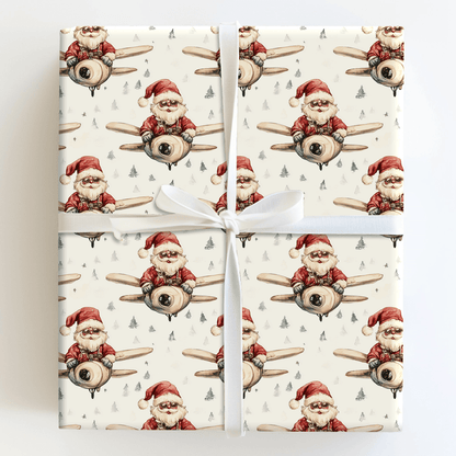 Sleigh Rider - Wrapping Paper - Aspen & Arlo
