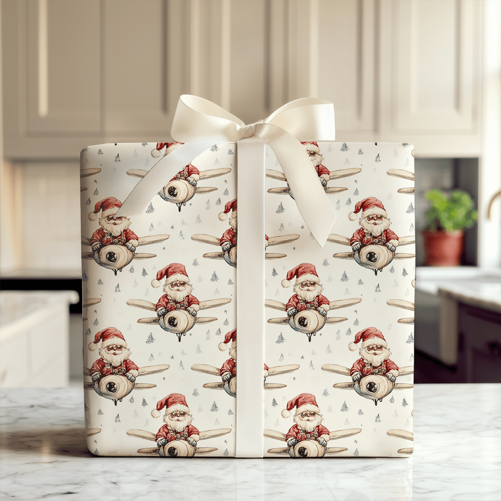 Sleigh Rider - Wrapping Paper - Aspen & Arlo