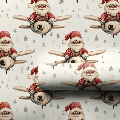 Sleigh Rider - Wrapping Paper - Aspen & Arlo