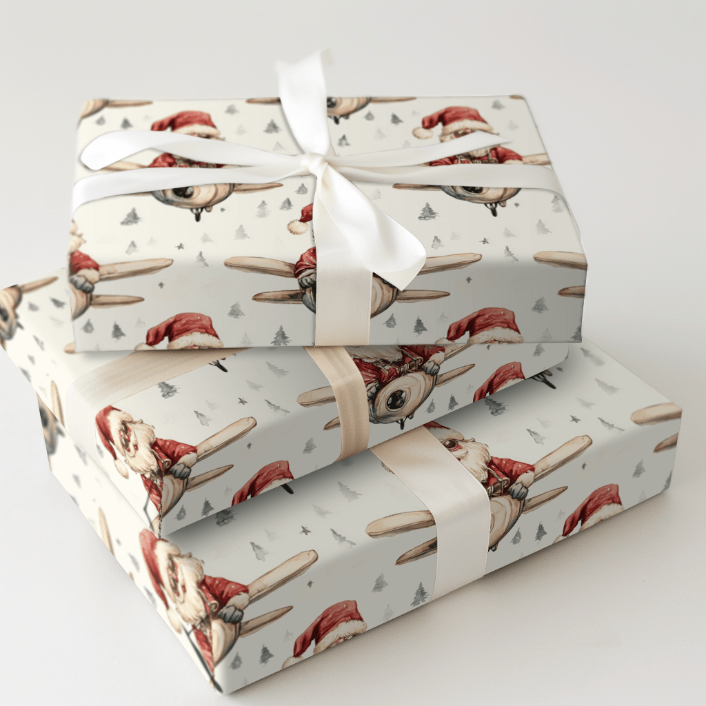 Sleigh Rider - Wrapping Paper - Aspen & Arlo