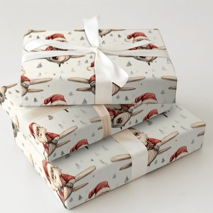 Sleigh Rider - Wrapping Paper - Aspen & Arlo