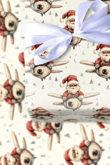 Sleigh Rider - Wrapping Paper - Aspen & Arlo