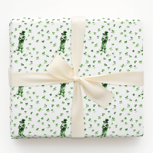 Golden Greens - Wrapping Paper - Aspen & Arlo
