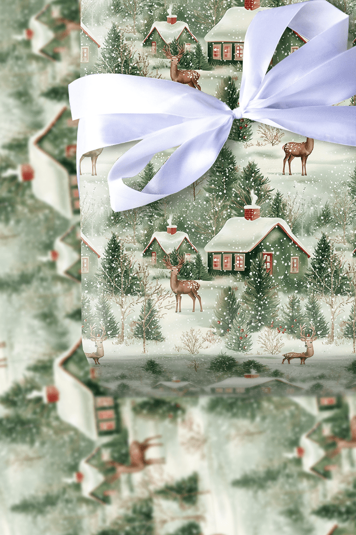 Country Deer - Wrapping Paper - Aspen & Arlo