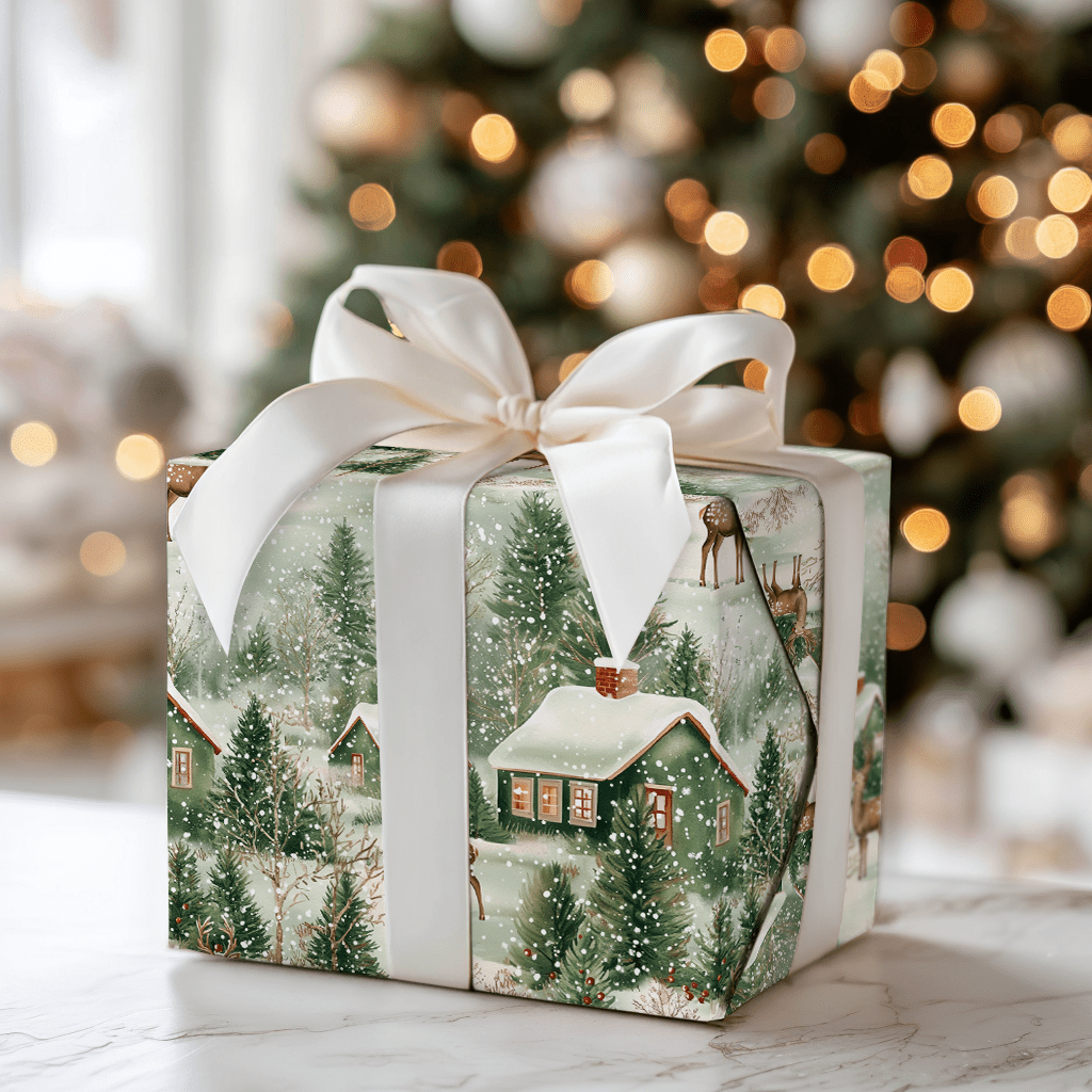 Country Deer - Wrapping Paper - Aspen & Arlo