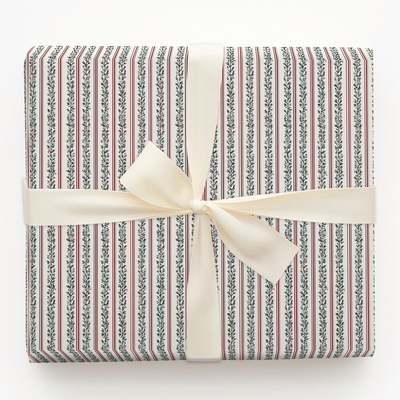 Holly Procession - Wrapping Paper - Aspen & Arlo