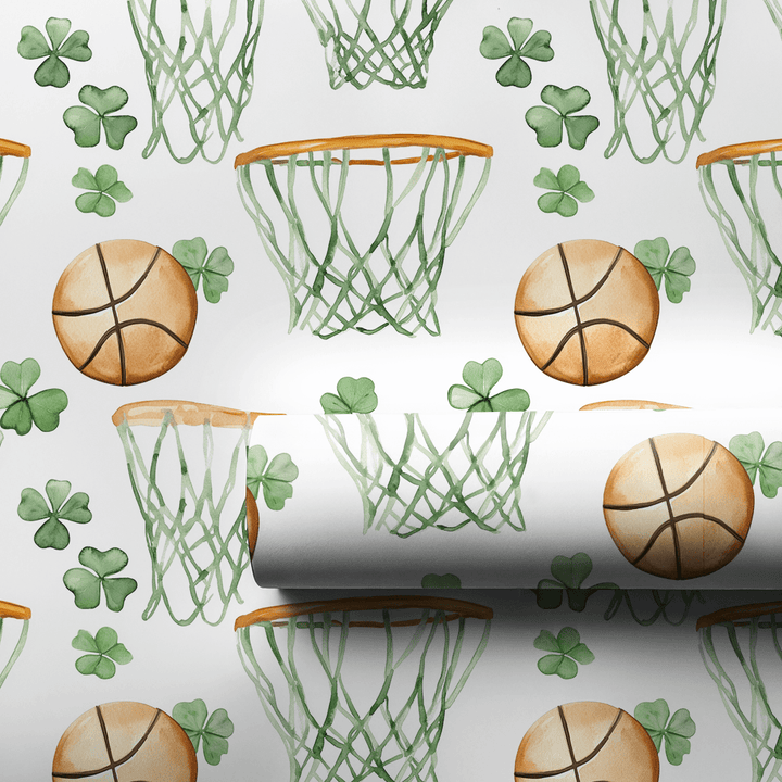 Full Court Clovers - Wrapping Paper - Aspen & Arlo
