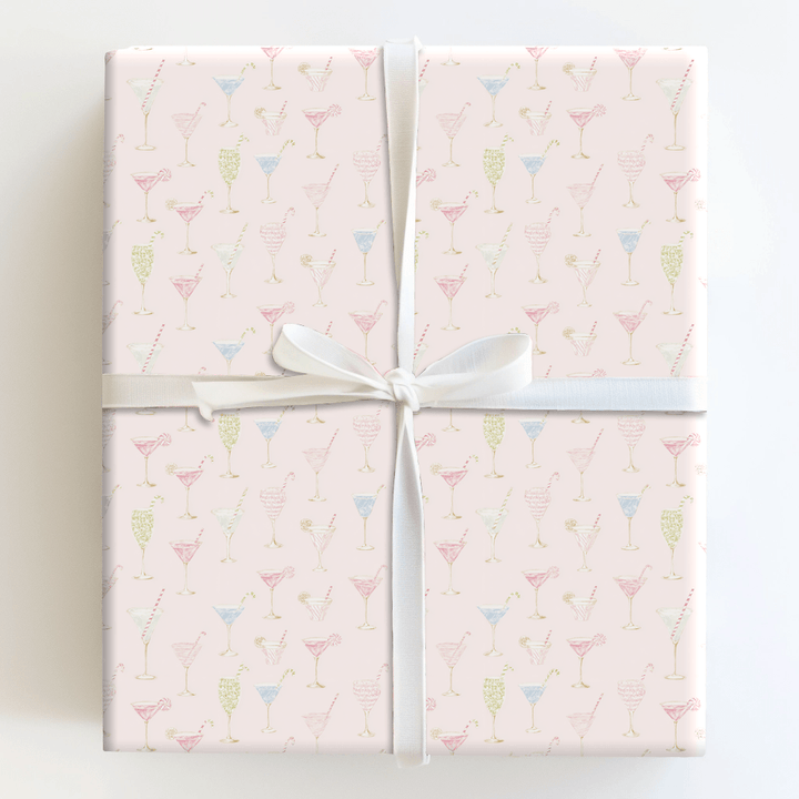 Christmas Tinis - Wrapping Paper - Aspen & Arlo