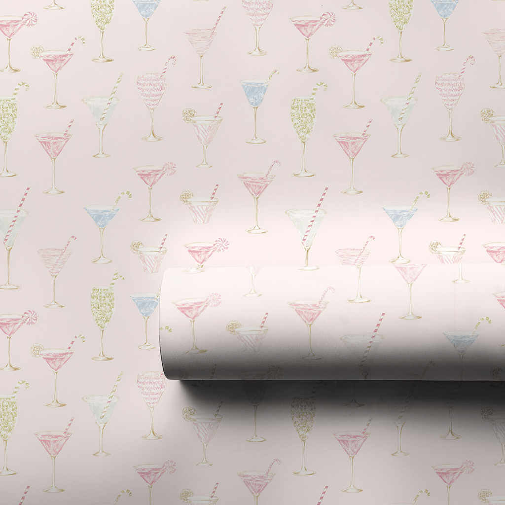 Christmas Tinis - Wrapping Paper - Aspen & Arlo
