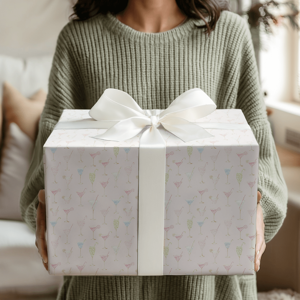 Christmas Tinis - Wrapping Paper - Aspen & Arlo