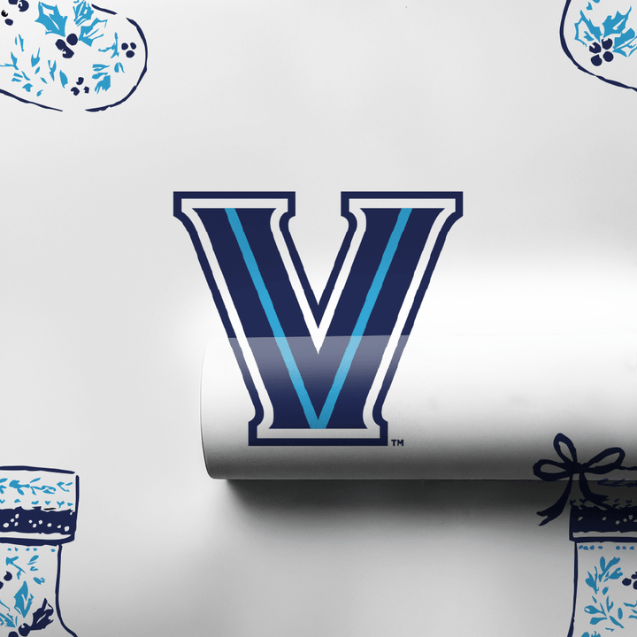 Villanova Stocking - Wrapping Paper - Aspen & Arlo