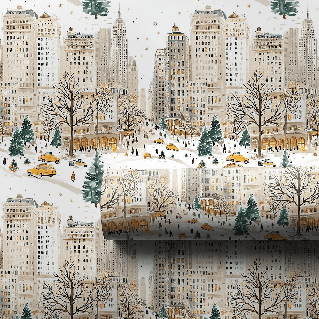 Christmas on Fifth - Wrapping Paper - Aspen & Arlo