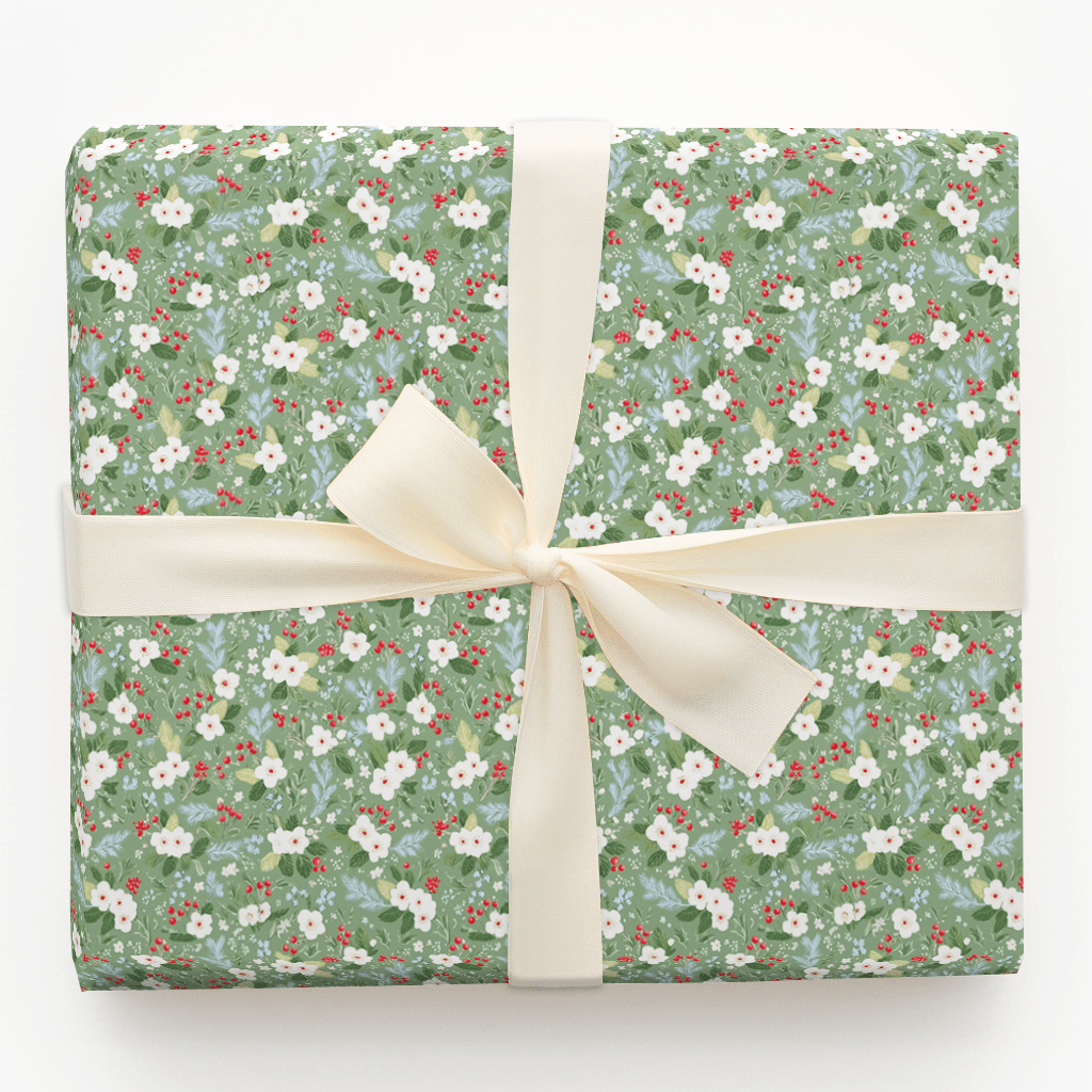 Alabaster Anemone - Wrapping Paper - Aspen & Arlo