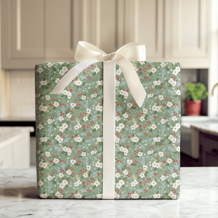 Alabaster Anemone - Wrapping Paper - Aspen & Arlo