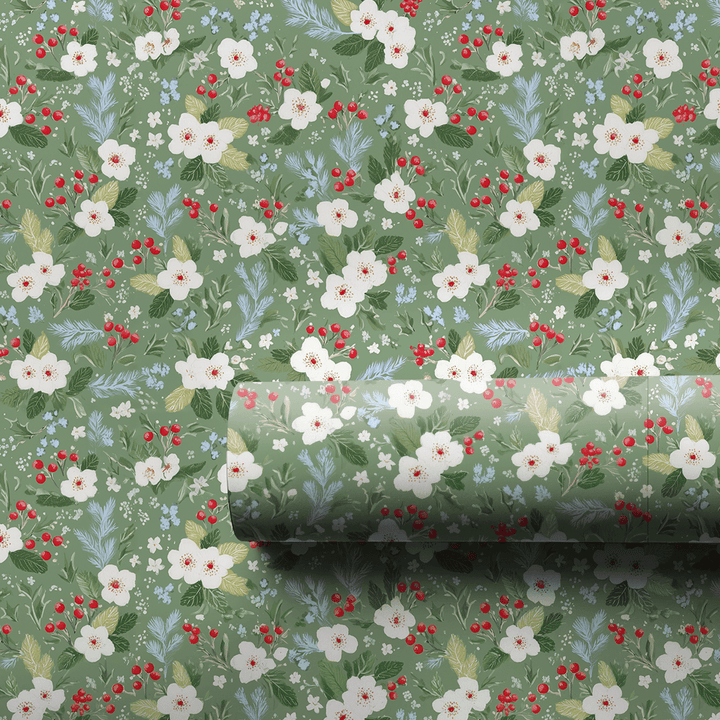 Alabaster Anemone - Wrapping Paper - Aspen & Arlo