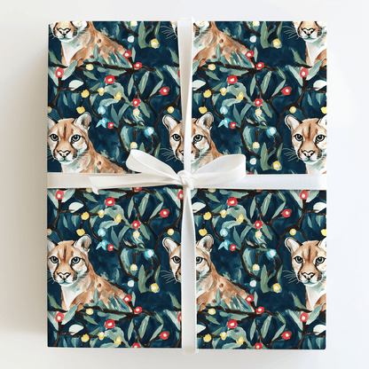 Lights of the Coug - Wrapping Paper - Aspen & Arlo