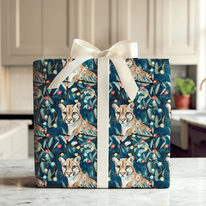Lights of the Coug - Wrapping Paper - Aspen & Arlo