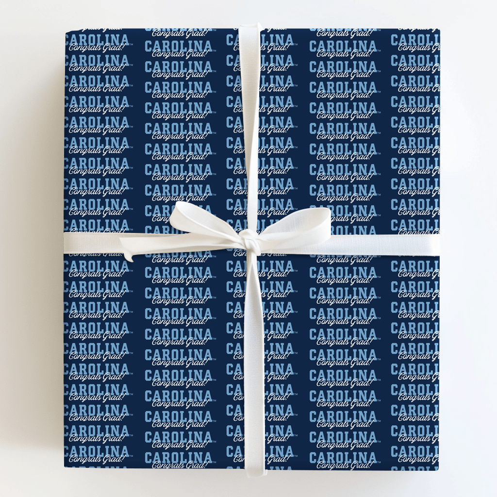 Congrats Carolina Grad - Wrapping Paper - Aspen & Arlo