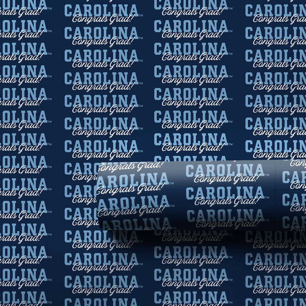 Congrats Carolina Grad - Wrapping Paper - Aspen & Arlo