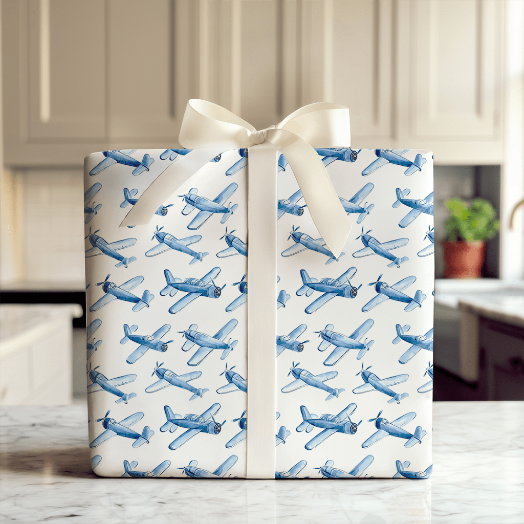 Pilot Paradise - Wrapping Paper - Aspen & Arlo