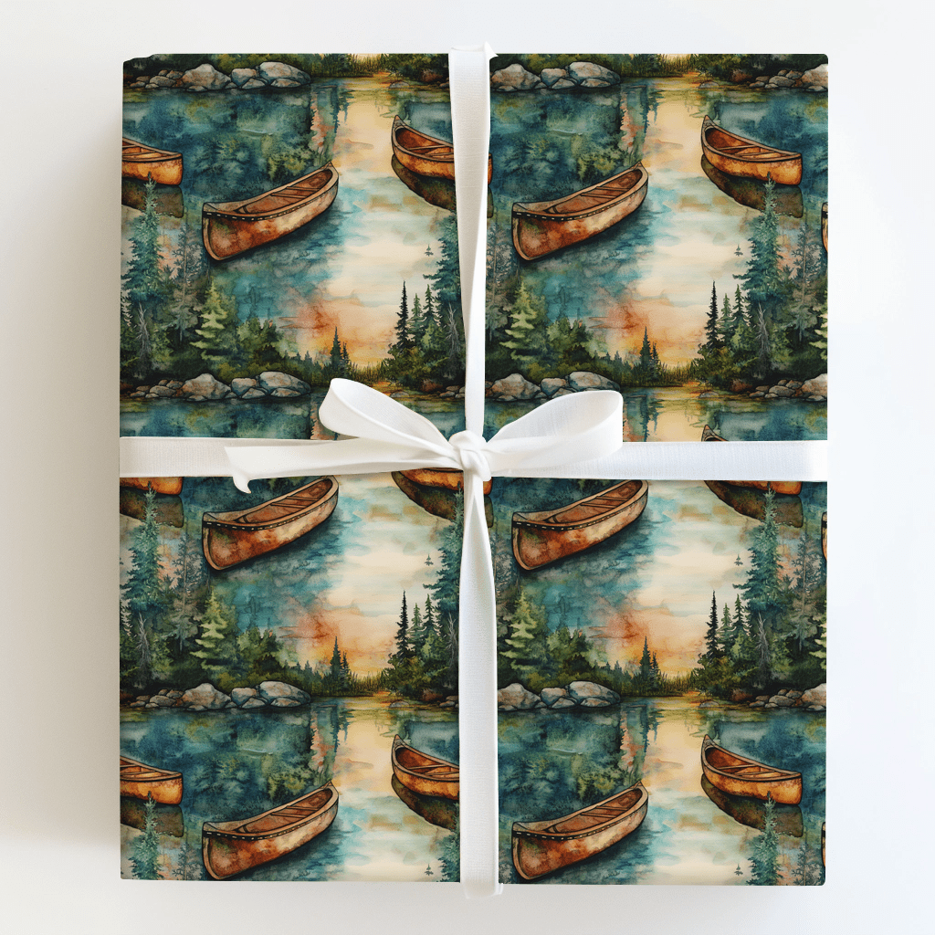 River Serenity - Wrapping Paper - Aspen & Arlo