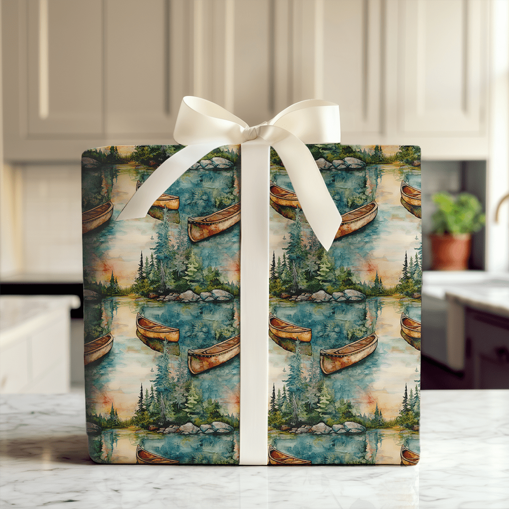 River Serenity - Wrapping Paper - Aspen & Arlo