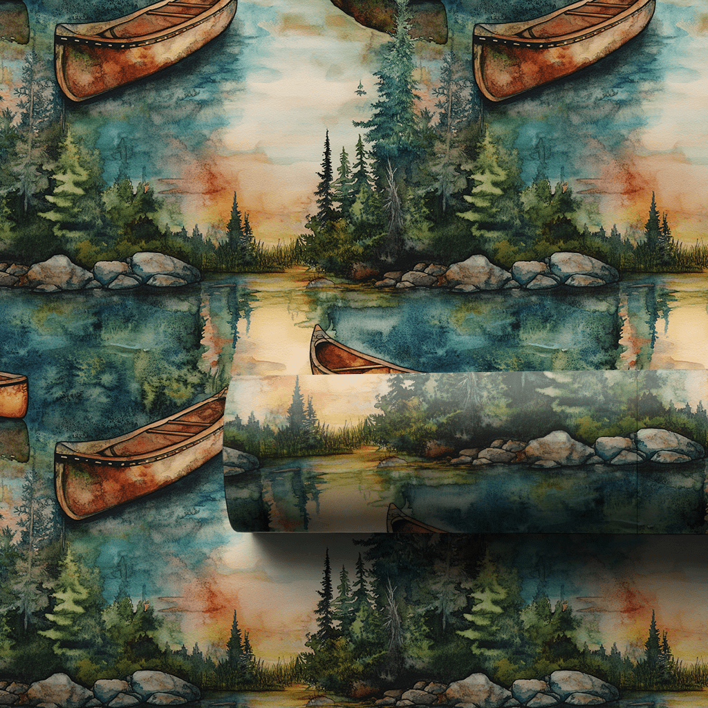 River Serenity - Wrapping Paper - Aspen & Arlo