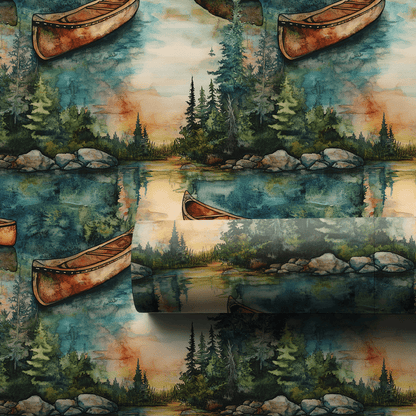 River Serenity - Wrapping Paper - Aspen & Arlo