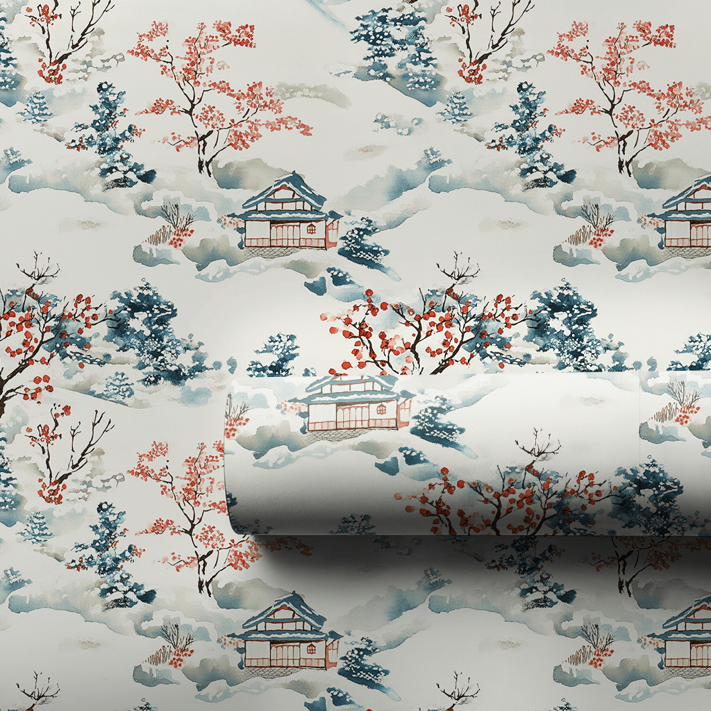 Japan Winter - Wrapping Paper - Aspen & Arlo
