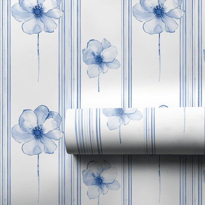 Blue At Noon - Wrapping Paper - Aspen & Arlo