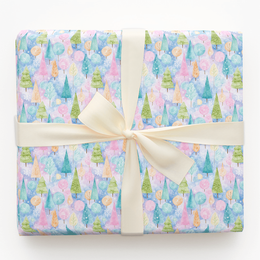 Pastel Pines - Wrapping Paper - Aspen & Arlo