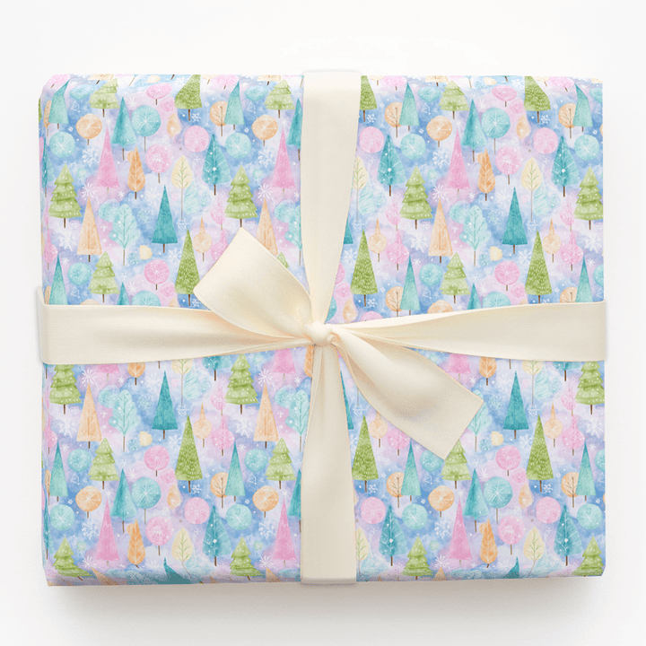 Pastel Pines - Wrapping Paper - Aspen & Arlo