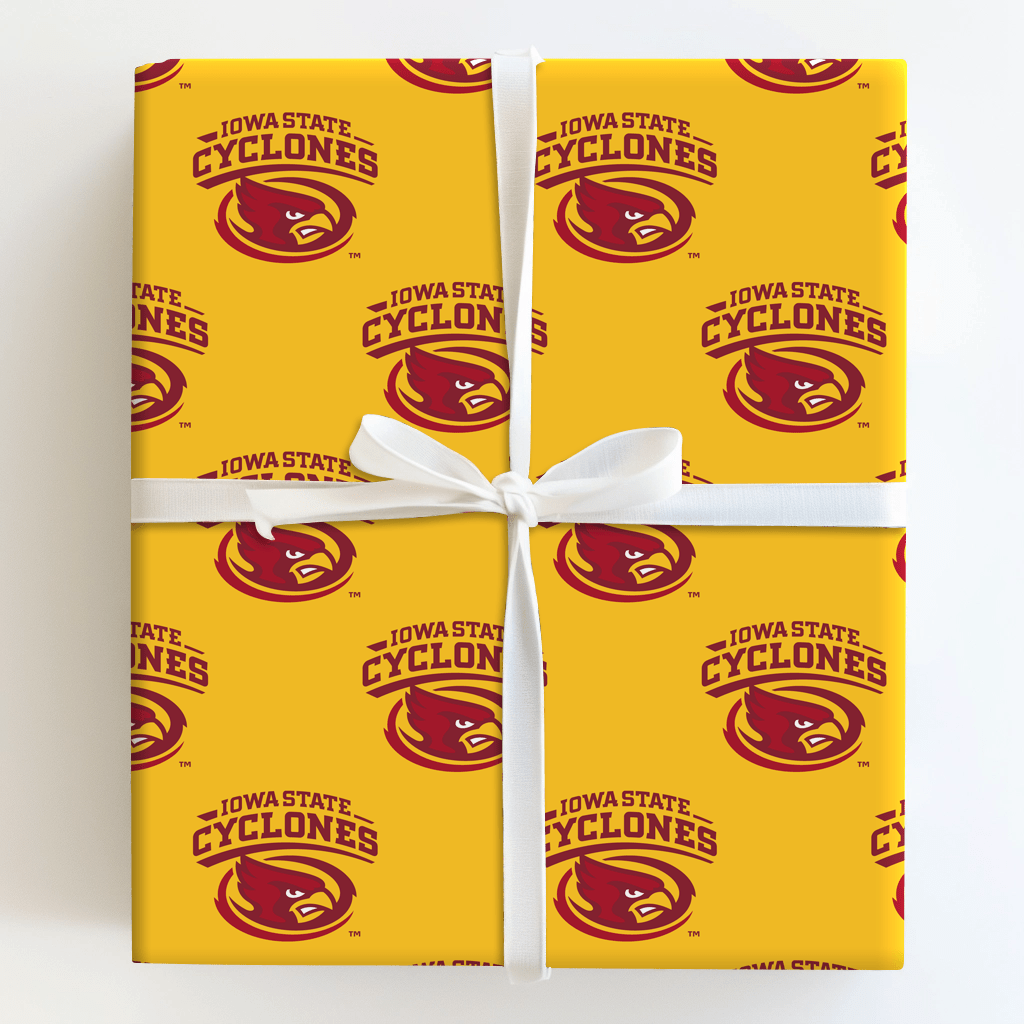 Red & Gold Storm - Wrapping Paper - Aspen & Arlo