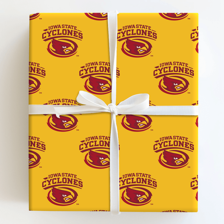 Red & Gold Storm - Wrapping Paper - Aspen & Arlo