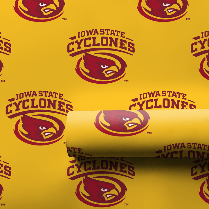 Red & Gold Storm - Wrapping Paper - Aspen & Arlo