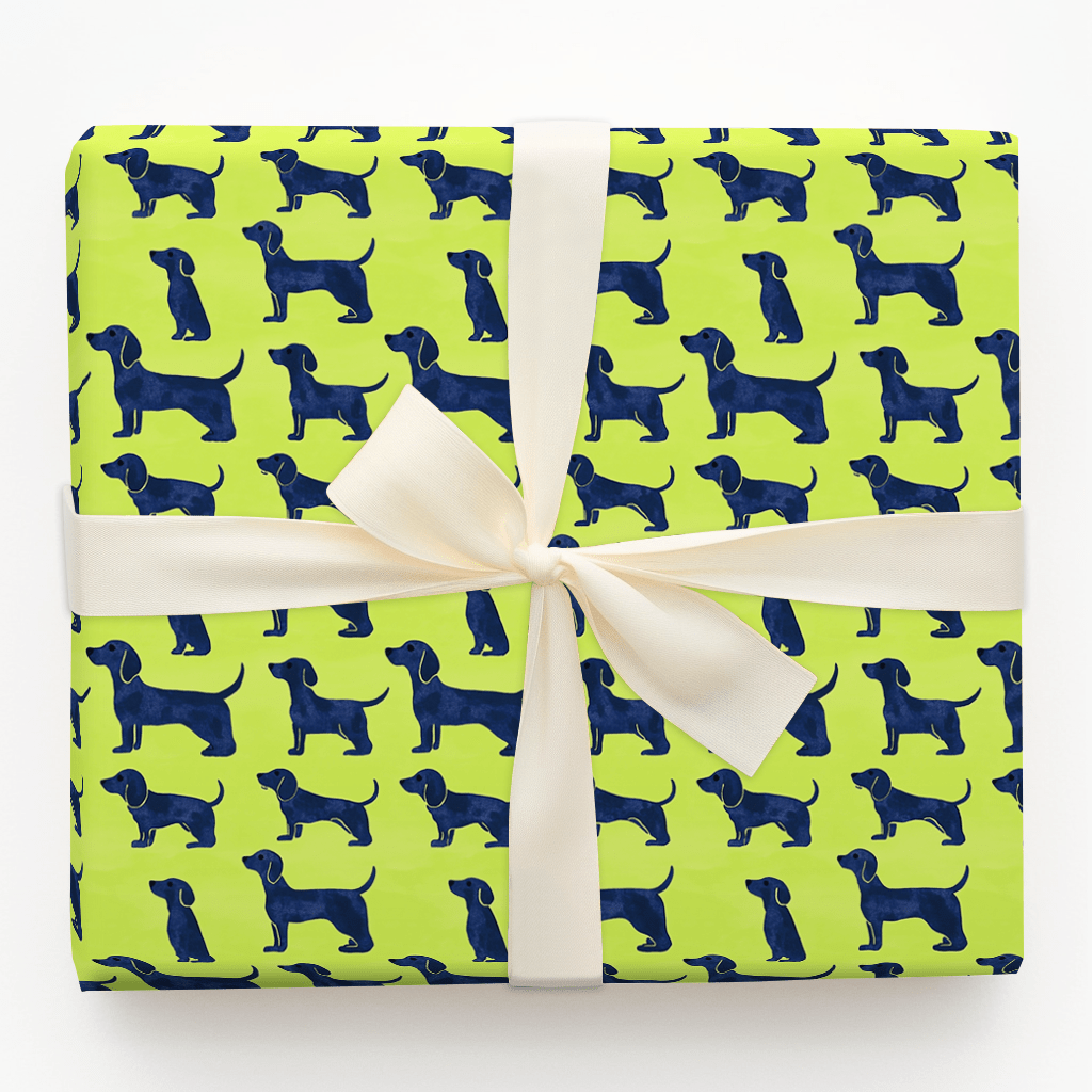 Long and Happy Birthday Tails - Wrapping Paper - Aspen & Arlo